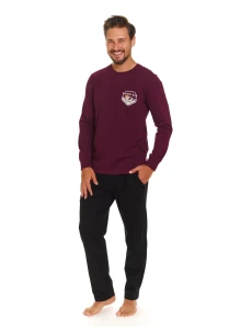 Pánske pyžamo 7139 víno plus - Doctornap