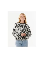 Svetre RIP CURL AOTS-TY WILLIAMS JACQUARD CREW, čierny Svetre RIP CURL AOTS-TY WILLIAMS JACQUARD CREW, čierny