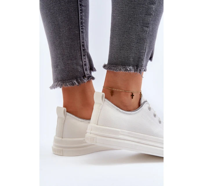 Dámské tenisky s Big Star bílé model 21649507 - Big Star Shoes