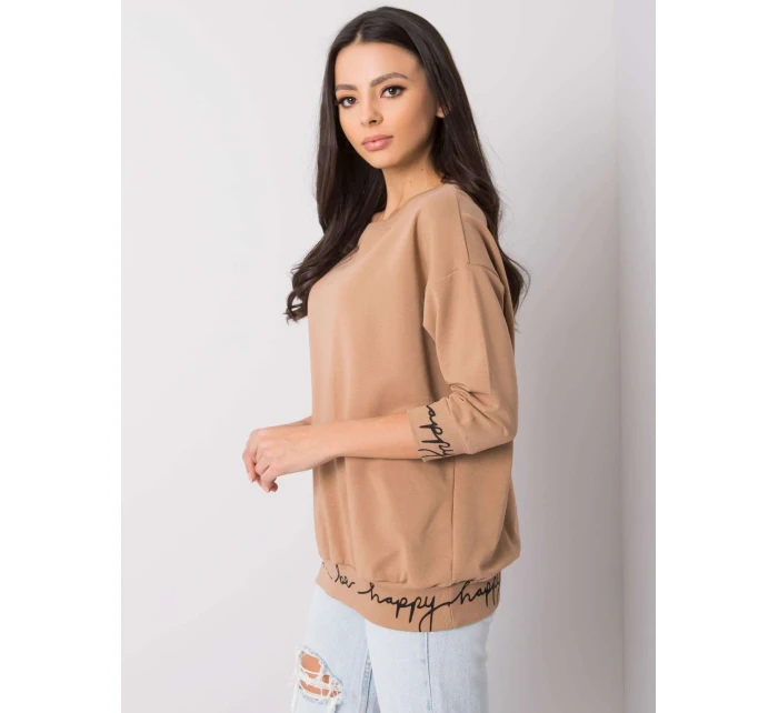 Mikina RV BL 5978.06P ťava Mikina RV BL 5978.06P ťava