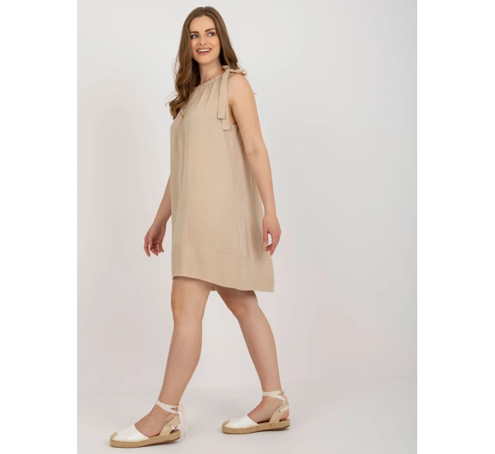 TW SK BI 89923 šaty.29 béžová