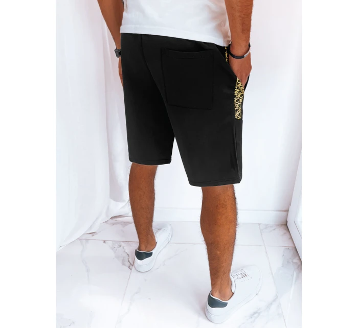 Pánské černé teplákové šortky Dstreet model 21968907 - FashionStreet