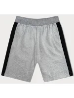 Svetlosivé pánske športové kraťasy (8K281-2)