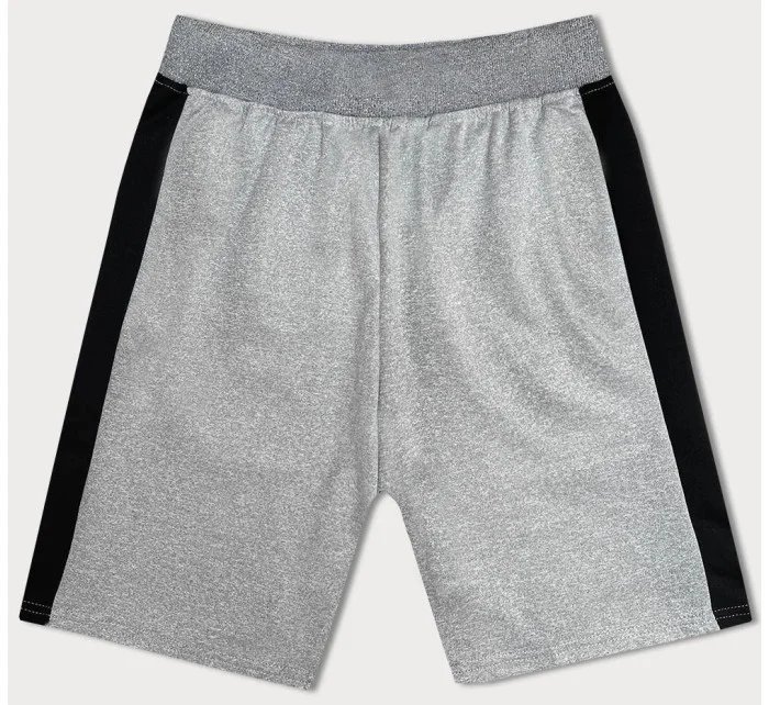 Svetlosivé pánske športové kraťasy (8K281-2)