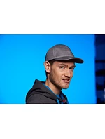 Daiber MB 91 6-panelová čiapka z hrubej bavlny 03.0091 čierna Daiber MB 91 6-panelová čiapka z hrubej bavlny 03.0091 čierna
