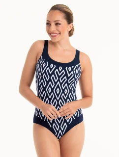 Štýl Stockholm Care Jednodielne plavky 6395 tmavomodré - Anita Care