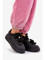 Sneakersy Na Platformě Černé model 21687594 - Boto