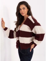 Jumper MI SW 0109.79 kaštanový Jumper MI SW 0109.79 kaštanový