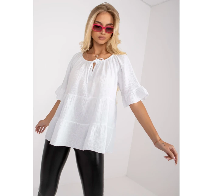 Blúzka TW BZ BI 90013.27X biela Blúzka TW BZ BI 90013.27X biela