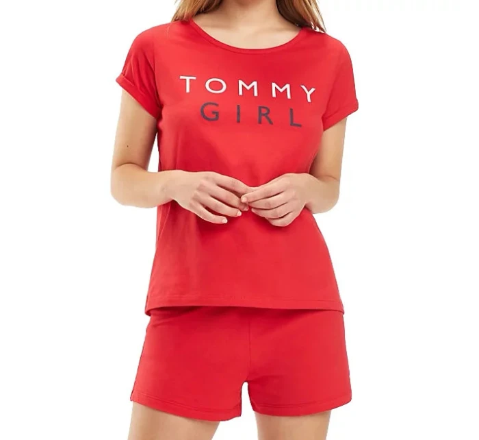 Dámske tričko s krátkym rukávom UW0UW01619-611 - Tommy Hilfiger Dámske tričko s krátkym rukávom UW0UW01619-611 - Tommy Hilfiger