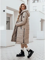 Dámska prechodná bunda ORVITA TY5026 béžová - FashionStreet Dámska prechodná bunda ORVITA TY5026 béžová - FashionStreet