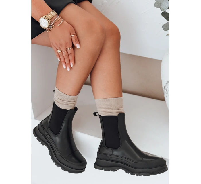 Dámské kozačky černé Dstreet model 21971957 - FashionStreet Dámské kozačky černé Dstreet model 21971957 - FashionStreet