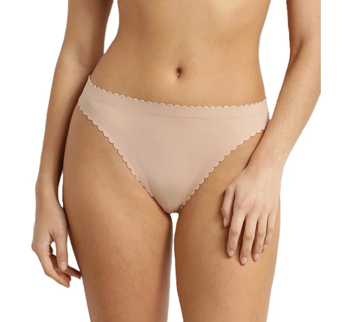 Dámske bezšvové nohavičky DIM BODY TOUCH DAILY STRING - DIM - nude Dámske bezšvové nohavičky DIM BODY TOUCH DAILY STRING - DIM - nude
