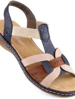 Pohodlné vícebarevné sandály W model 22224262 - Rieker
