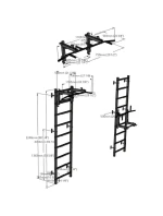 GYMNASTICKÝ REBRÍK S NASTAVITEĽNOU KOVOVOU TYČOU 731W BENCHK