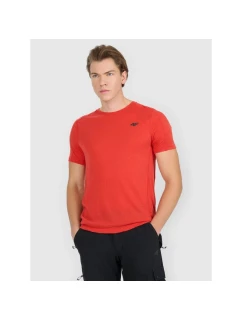 Pánske trekingové tričko z merino vlny 4F 4FWAW25TFTSM1526-62S