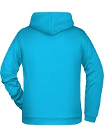 JN 796 Pánská mikina s kapucí model 22437758 turquoise - Daiber JN 796 Pánská mikina s kapucí model 22437758 turquoise - Daiber
