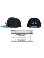 RC 6 panelová kšiltovka s plochým kšiltem 28. white/black model 22424729 - Result Headwear