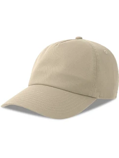 Atlantis Headwear Dad Hat-S Five – 5-panelová bejzbalová čiapka 33.0297 stone
