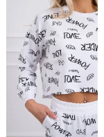 Sada s nápisy bílé barvy Sada s nápisy bílé barvy