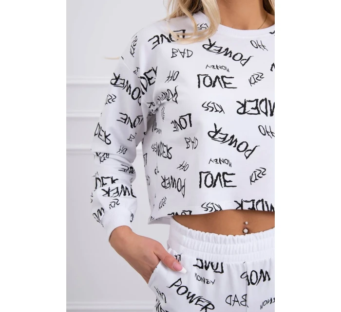 Sada s nápisy bílé barvy Sada s nápisy bílé barvy