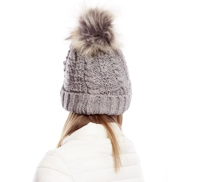 Dámska čiapka AT CZ 1716501 36 svetlo hnedá