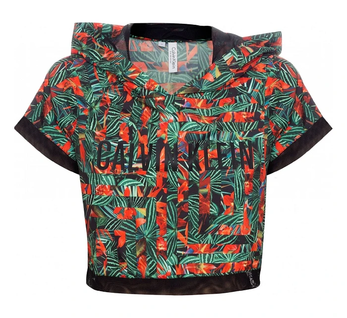 Dámské tričko zelené model 22042908 - Calvin Klein Dámské tričko zelené model 22042908 - Calvin Klein