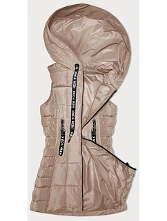 Dámske tričko s kapucňou S'West Light Beige (B8226-51)