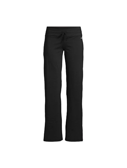 Dámske nohavice CASALL Jersey Straight Pant, čierne