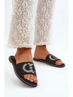 Dámské Ploché Žabky S  Černé model 21665080 - S.Barski