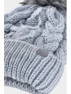 Dziewczęca Zimowa Czapka 4F 4FJWAW24ACAPF421-34S Niebieska