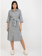 Šaty LK SK 507694.13 sivé