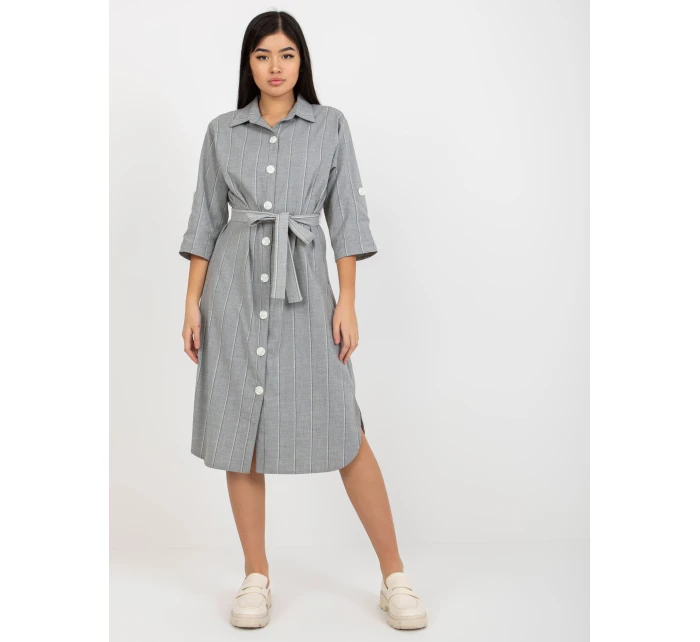 Šaty LK SK 507694.13 sivé