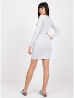 Šaty RV SK 7437.67 svetlo šedá