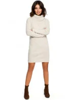 Pletené svetrové šaty model 17859470 Moe - BeWear Pletené svetrové šaty model 17859470 Moe - BeWear
