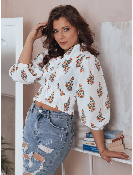 Dámská halenka bílá Dstreet model 21972239 - FashionStreet