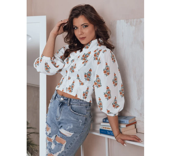 Dámská halenka bílá Dstreet model 21972239 - FashionStreet