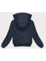 PIKOWANA KURTKA Z  GRANATOWA model 18823134 - J.STYLE