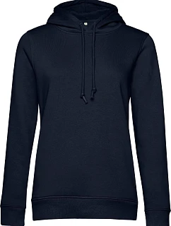 B&C Inspire Hooded /women_° Dámska mikina s kapucňou 01.W34B tmavomodrá