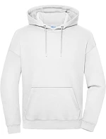 Těžká unisex mikina s kapucí 02. white model 22460435 - Daiber