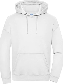 Těžká unisex mikina s kapucí 02. white model 22460435 - Daiber
