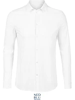 NEOBLU Balthazar Men Košele s dlhým rukávom 24.3198 optic white