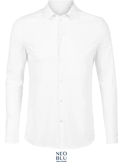 NEOBLU Balthazar Men Košele s dlhým rukávom 24.3198 optic white