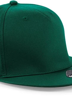 B 610 5 panelová Snapback kšiltovka model 22482045 bottle green - Beechfield