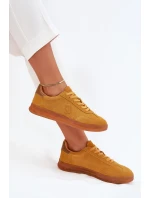 Dámské Semišové Tenisky Big Star model 21703168 HIPOLY SYSTEM Žluté - Big Star Shoes Dámské Semišové Tenisky Big Star model 21703168 HIPOLY SYSTEM Žluté - Big Star Shoes