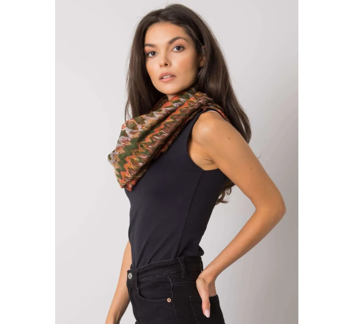 Dámska šatka AT CH F106016 tmavo oranžová