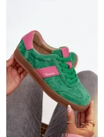 Semišové tenisky Vinceza - zelené Semišové tenisky Vinceza - zelené