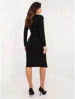 Dámské šaty DHJ SK model 20965284 Černá - FPrice Dámské šaty DHJ SK model 20965284 Černá - FPrice