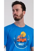 Pánské pyžamo šortky Adventure Pánské pyžamo šortky Adventure