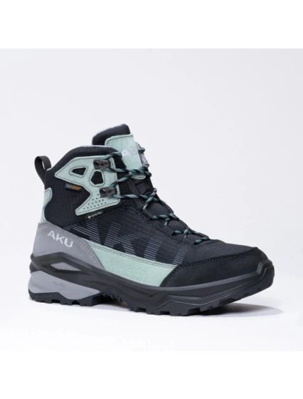 dámská trekingová sportovní obuv model 21948140 Goretex leather black green dámské - Aku dámská trekingová sportovní obuv model 21948140 Goretex leather black green dámské - Aku